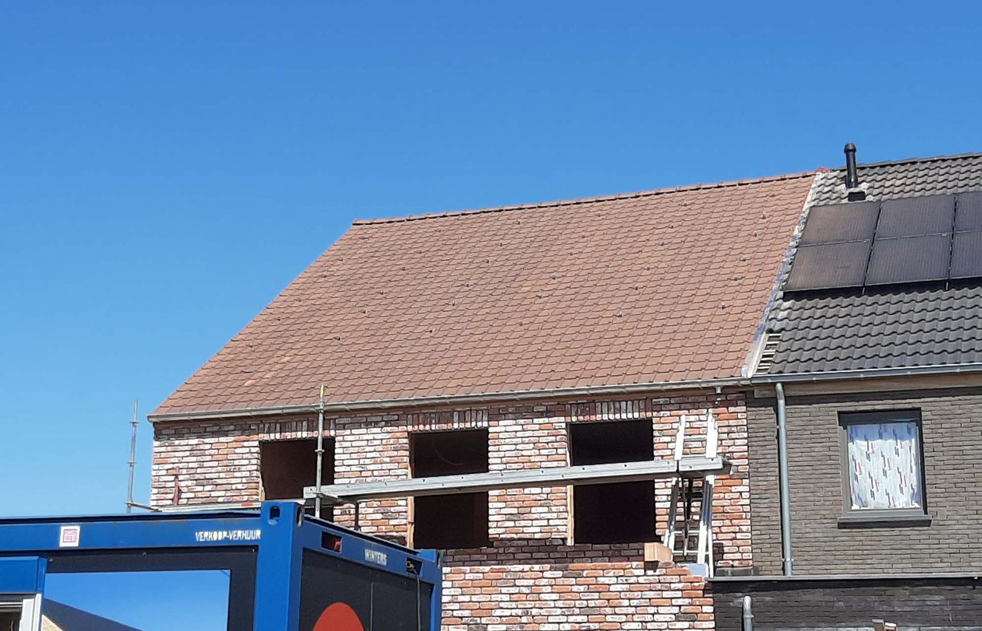 Dakwerken Bart Rousseau — nieuwbouw Vlaamse Ardennen