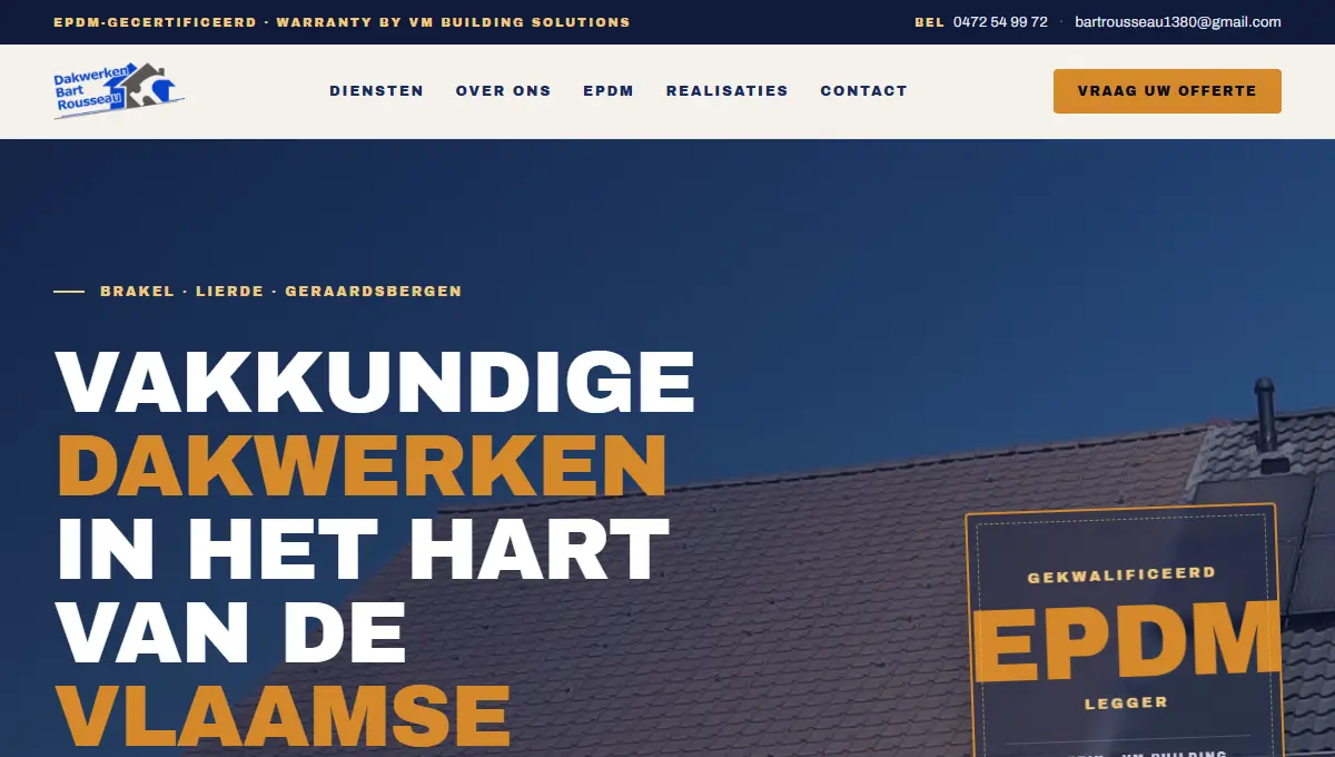 Dakwerken Bart Rousseau — roofer