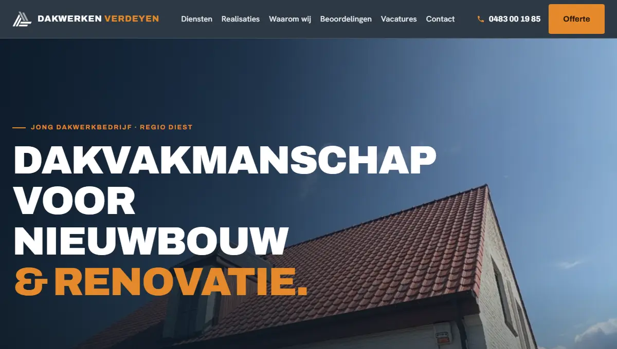 Dakwerken Verdeyen — roofer