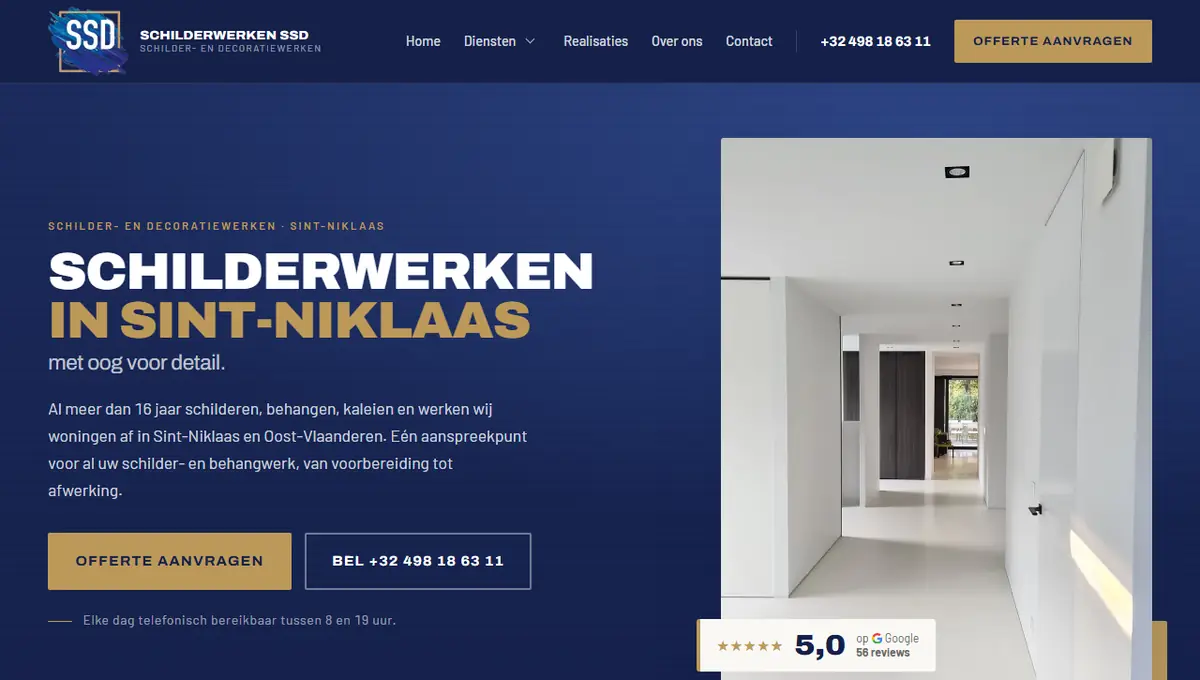 Schilderwerken SSD — painting contractor
